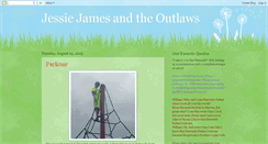 Desktop Screenshot of jessiejamesandtheoutlaws.blogspot.com