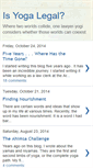 Mobile Screenshot of isyogalegal.blogspot.com