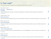 Tablet Screenshot of isyogalegal.blogspot.com
