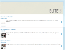 Tablet Screenshot of elitesixteen.blogspot.com