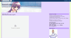 Desktop Screenshot of naturalforceotaku.blogspot.com