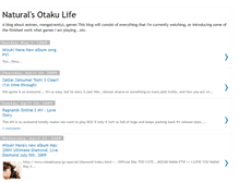 Tablet Screenshot of naturalforceotaku.blogspot.com