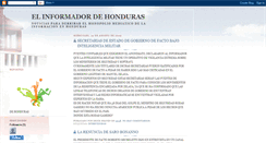 Desktop Screenshot of elinformadorhonduras.blogspot.com