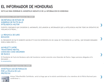 Tablet Screenshot of elinformadorhonduras.blogspot.com