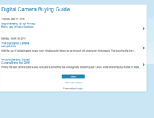 Tablet Screenshot of digital-camera-buyingguide.blogspot.com