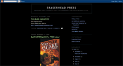 Desktop Screenshot of eraserheadpress.blogspot.com