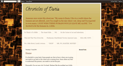 Desktop Screenshot of chroniclesofdania.blogspot.com