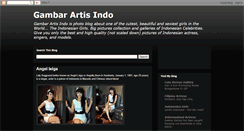 Desktop Screenshot of gambar-artis-indo.blogspot.com