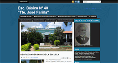 Desktop Screenshot of miescuela40.blogspot.com
