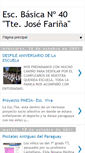 Mobile Screenshot of miescuela40.blogspot.com