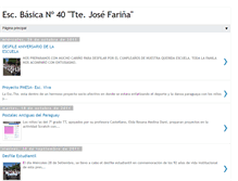 Tablet Screenshot of miescuela40.blogspot.com