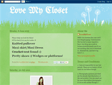 Tablet Screenshot of lovemy-closet.blogspot.com