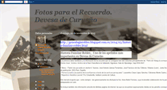 Desktop Screenshot of fotosparaelrecuerdodevesadecurueno.blogspot.com