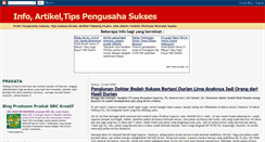 Desktop Screenshot of info-pengusaha-sukses.blogspot.com