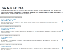 Tablet Screenshot of feriajalpa.blogspot.com