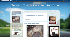 Desktop Screenshot of catblogosphereauctions.blogspot.com