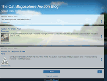 Tablet Screenshot of catblogosphereauctions.blogspot.com