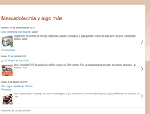 Tablet Screenshot of mercadotecniasaltillo.blogspot.com
