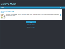 Tablet Screenshot of monaviemurah.blogspot.com
