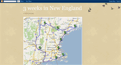 Desktop Screenshot of 3weeksinnewengland.blogspot.com