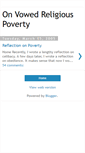 Mobile Screenshot of liberalcatholiconpovertyii.blogspot.com