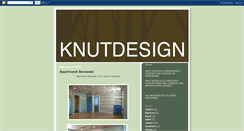 Desktop Screenshot of knutdesign.blogspot.com