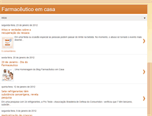 Tablet Screenshot of farmaceuticoemcasa.blogspot.com