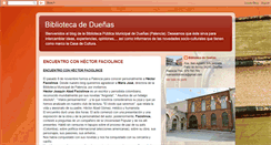 Desktop Screenshot of biblioduenas.blogspot.com