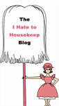 Mobile Screenshot of ihatetohousekeep.blogspot.com