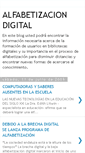 Mobile Screenshot of alfabetizaciondigitalyformdeusuarios.blogspot.com