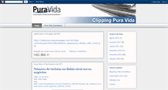 Desktop Screenshot of clippingpuravida.blogspot.com