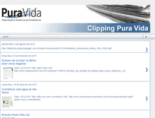 Tablet Screenshot of clippingpuravida.blogspot.com