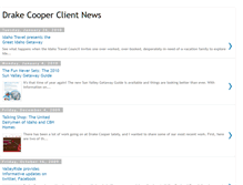 Tablet Screenshot of drakecooperclientnews.blogspot.com