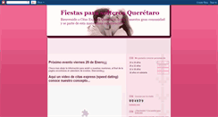 Desktop Screenshot of fiestasqueretaro.blogspot.com