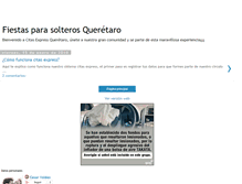 Tablet Screenshot of fiestasqueretaro.blogspot.com
