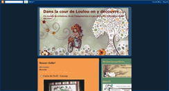 Desktop Screenshot of danslacourdeloulou.blogspot.com