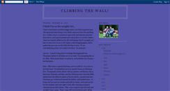 Desktop Screenshot of climbingthewallis.blogspot.com