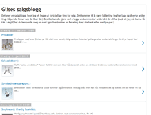 Tablet Screenshot of glisessalgsblogg.blogspot.com