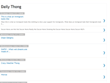 Tablet Screenshot of dailythong.blogspot.com