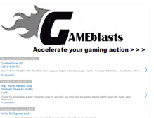 Tablet Screenshot of gameblasts.blogspot.com