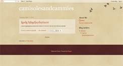 Desktop Screenshot of camisolesandcammies.blogspot.com