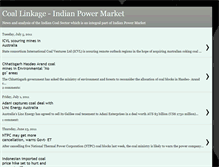 Tablet Screenshot of coal-linkage.blogspot.com