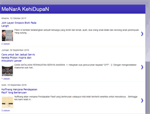 Tablet Screenshot of menara-kehidupan.blogspot.com