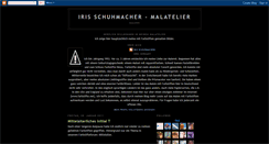 Desktop Screenshot of irisschuhmacher.blogspot.com