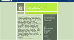 Desktop Screenshot of barnesbiblestudy.blogspot.com