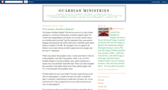 Desktop Screenshot of guardian-ministries.blogspot.com