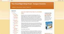 Desktop Screenshot of goodnight-sleep.blogspot.com