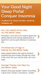 Mobile Screenshot of goodnight-sleep.blogspot.com