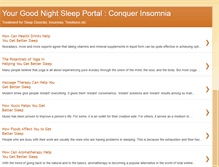 Tablet Screenshot of goodnight-sleep.blogspot.com