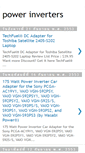 Mobile Screenshot of powerinvertersreview.blogspot.com
